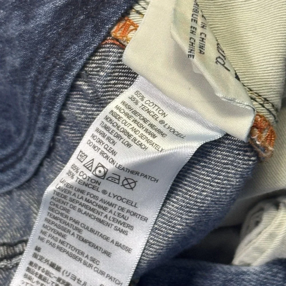 Tommy Bahama Jeans Mens 40x32 Straight Blue Medium Wash Denim Cotton Viscose